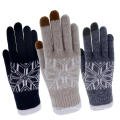 Unisex Jacquard Fashion Winter Magic Gloves Ciclo de esquí Guantes de invierno